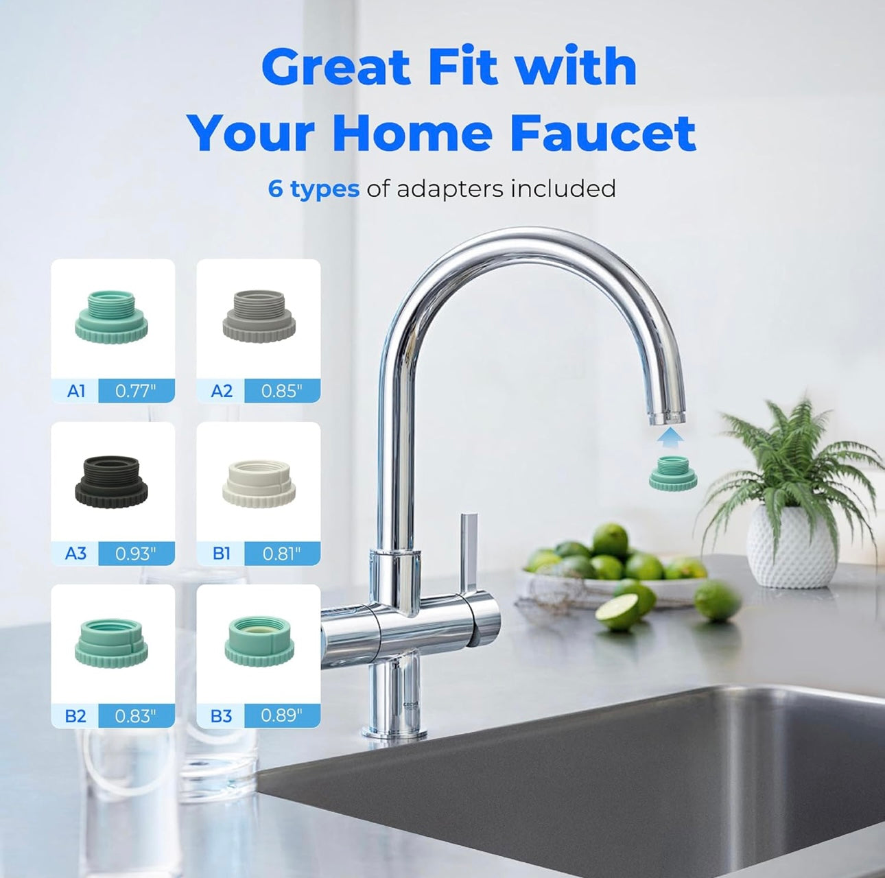 ClearAqua Water Filter Connector