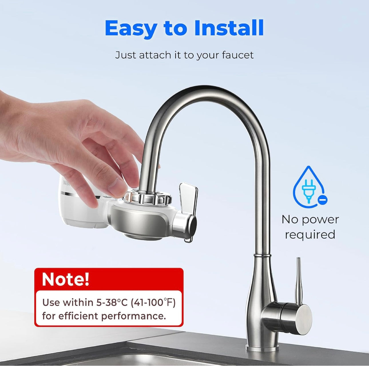 ClearAqua Water Filter Connector